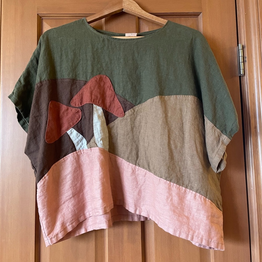 Thread & Sprout linen Nature Top
